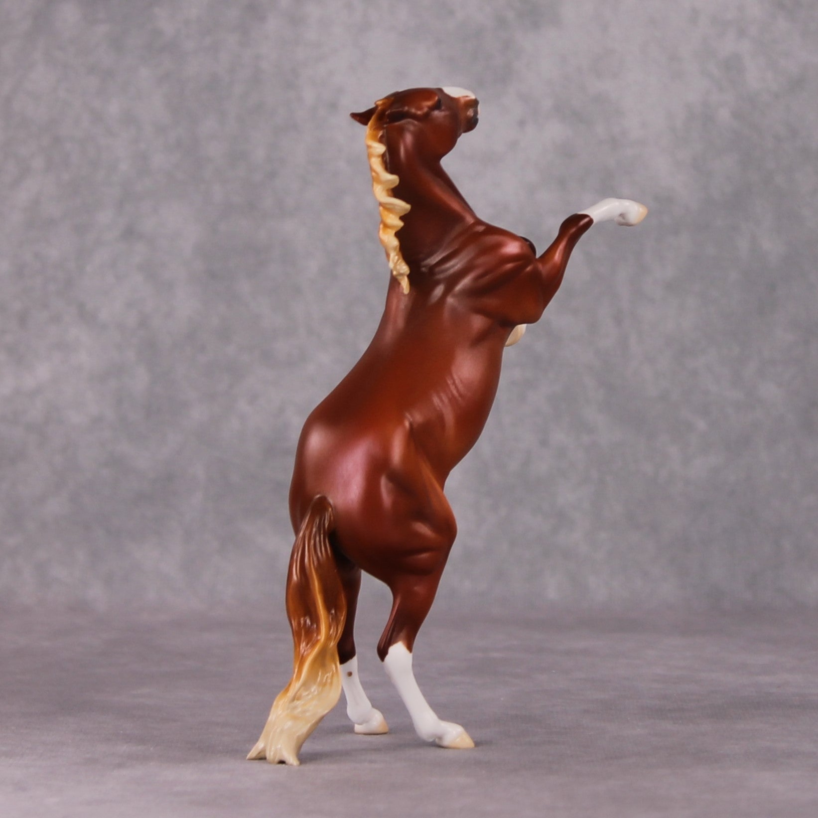 Frankincense OOAK Chestnut Rearing Pebble By Ellen Robbins HS24