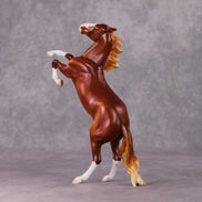 Frankincense OOAK Chestnut Rearing Pebble By Ellen Robbins HS24