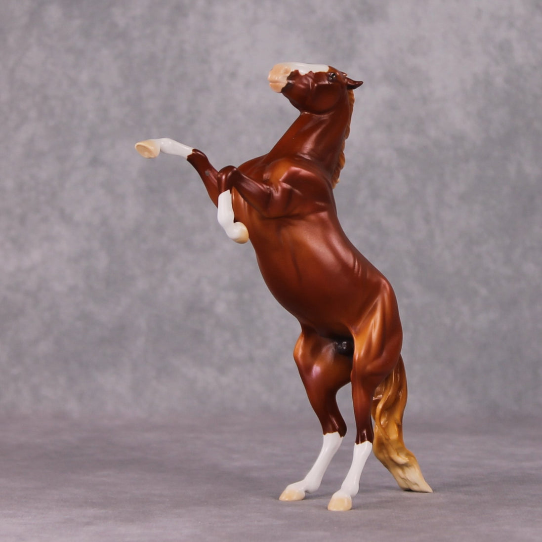 Frankincense OOAK Chestnut Rearing Pebble By Ellen Robbins HS24