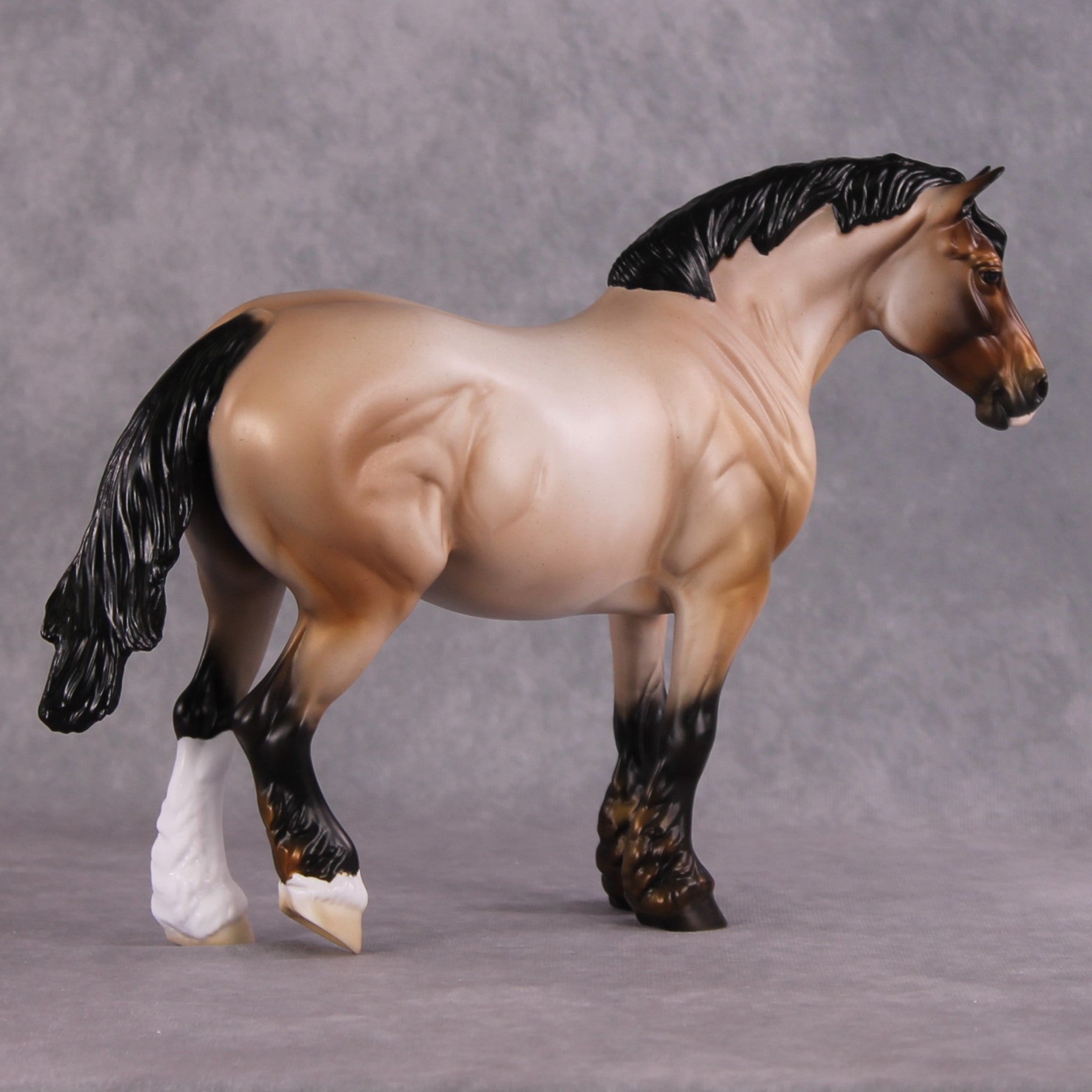 "Zazu" OOAK FCM Heavy Draft By Ellen Robbins SHCF25