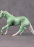 Holly OOAK Shaded Green Deco Cutter Chip by Jamie Adamson HS24