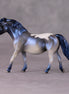 Dese OOAK Shaded Blue Appaloosa Deco Pony Chip by Jamie Adamson HS24