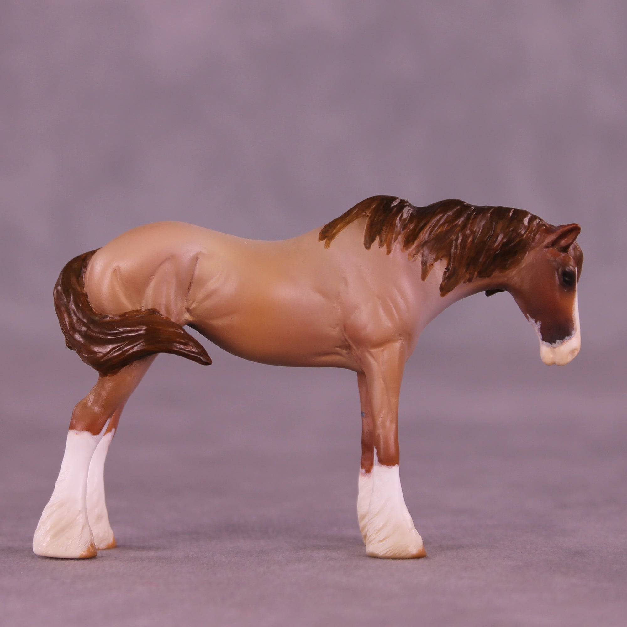 The Quiet Corn OOAK EFCM Chip Standing Drafter by Kristen Cermele GS1225