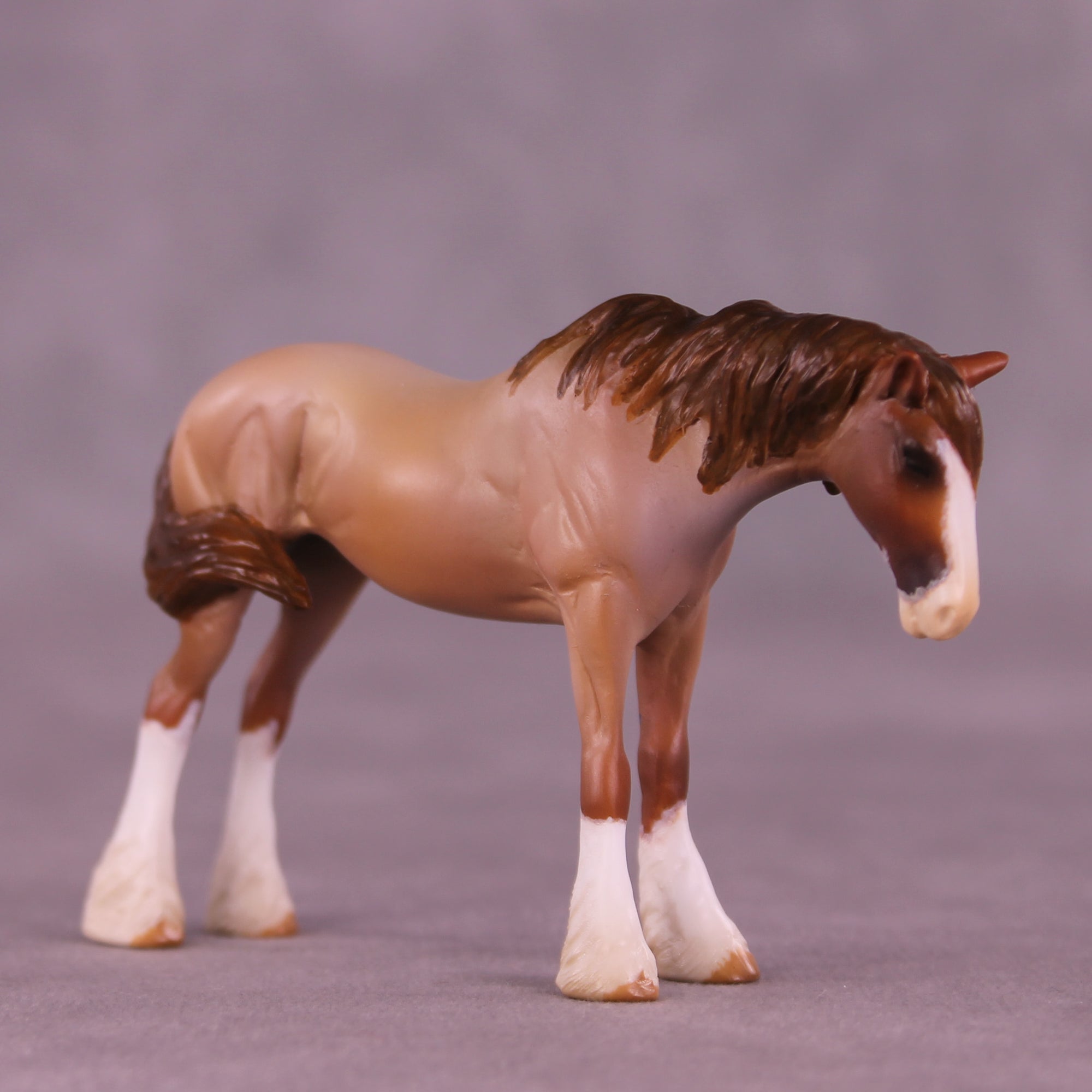 The Quiet Corn OOAK EFCM Chip Standing Drafter by Kristen Cermele GS1225