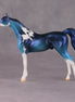 Blue Flame OOAK Blue Pinto Deco Arabian Chip by Jamie Adamson HS24