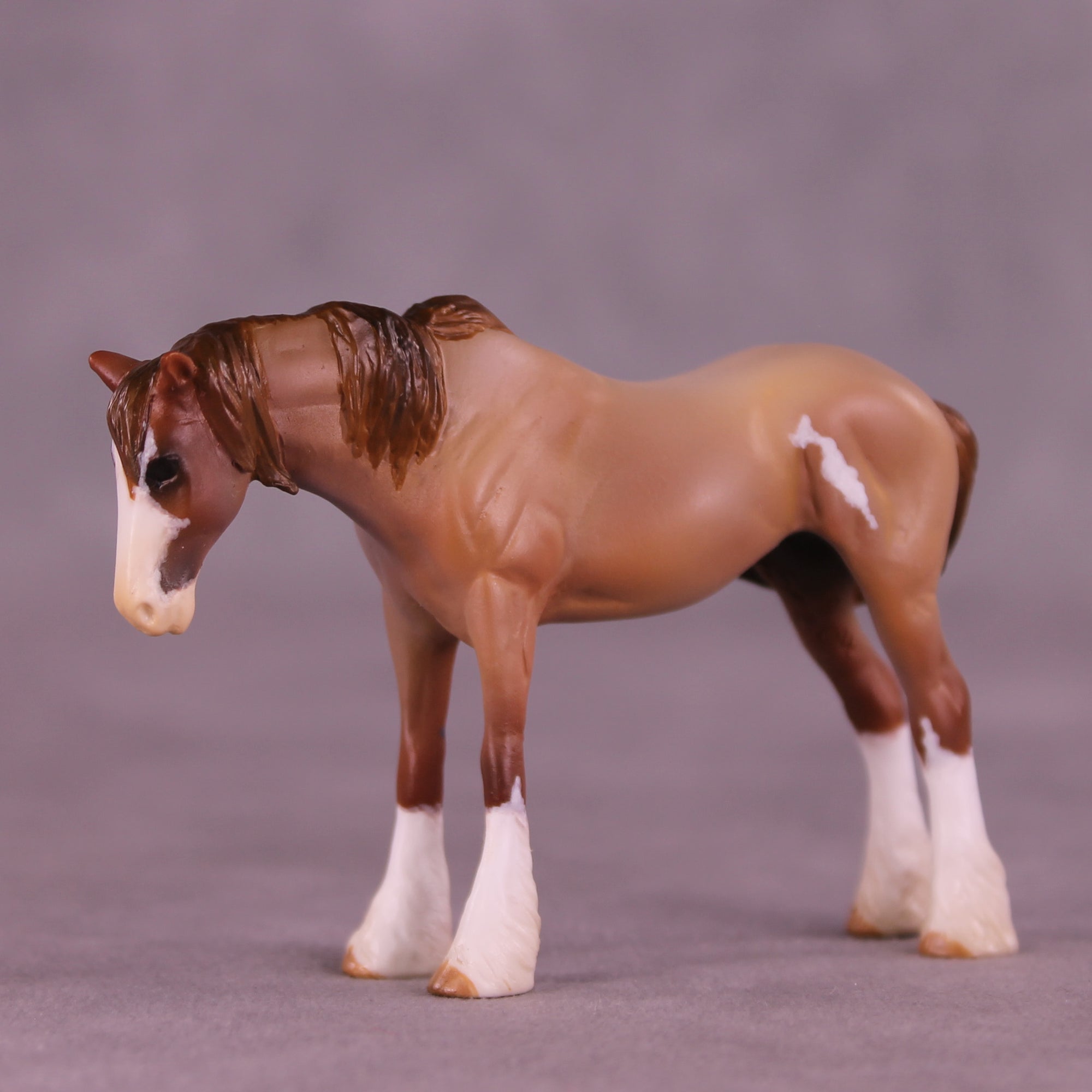 The Quiet Corn OOAK EFCM Chip Standing Drafter by Kristen Cermele GS1225