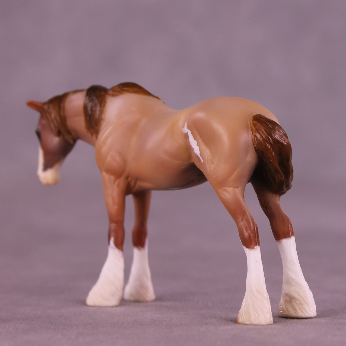 The Quiet Corn OOAK EFCM Chip Standing Drafter by Kristen Cermele GS1225