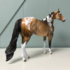 Flaneur OOAK Dappled Sooty Buckskin Tobiano Ideal Stock Horse By Dawn Quick EQ24