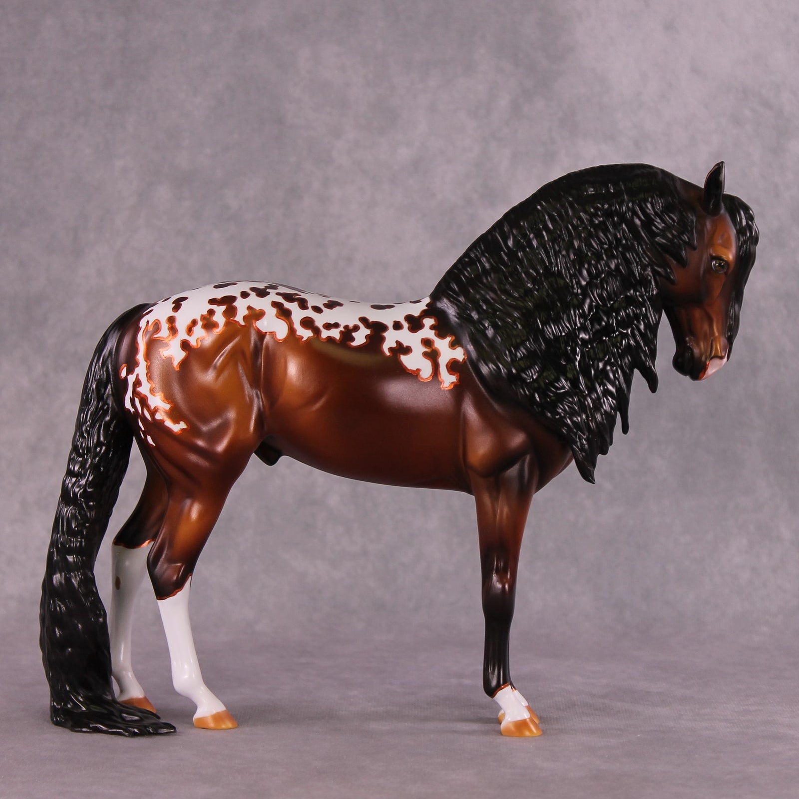 "Sistine" OOAK FCM Andalusian  by Dawn Quick SHCF25OS