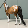 Flaneur OOAK Dappled Sooty Buckskin Tobiano Ideal Stock Horse By Dawn Quick EQ24