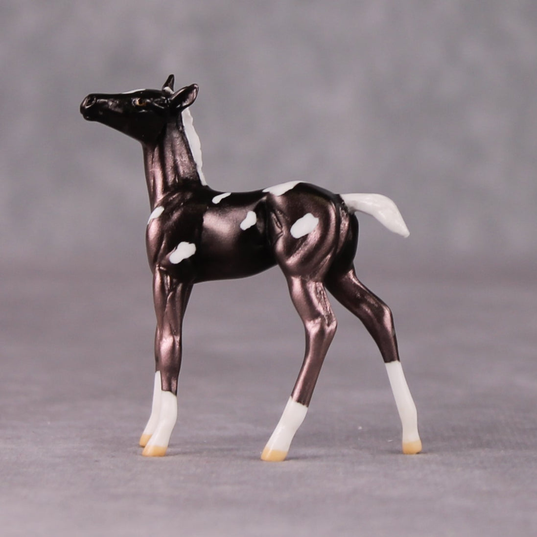 Tot OOAK Metallic Deco Foal Chip by Jamie Adamson HS24