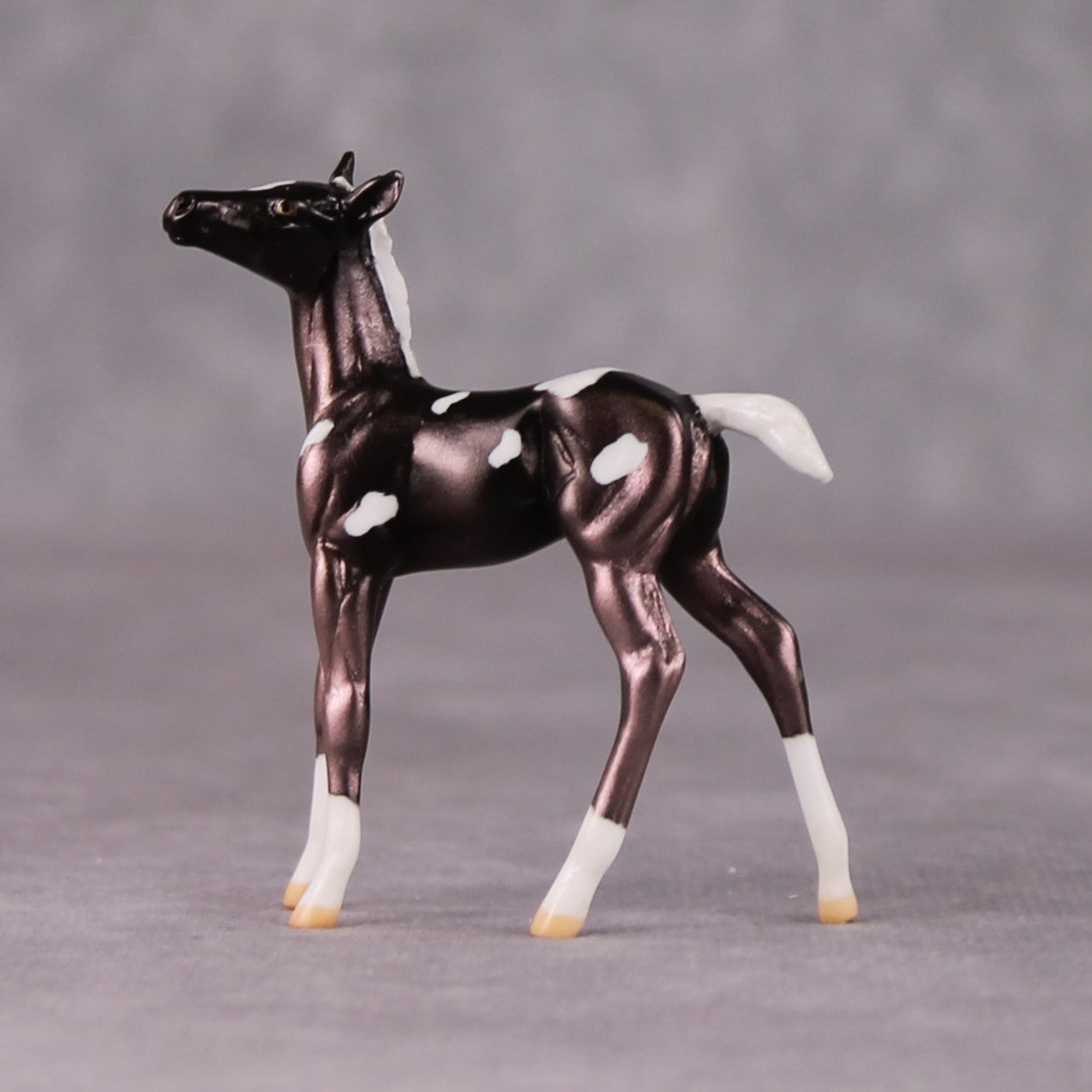 Tot OOAK Metallic Deco Foal Chip by Jamie Adamson HS24