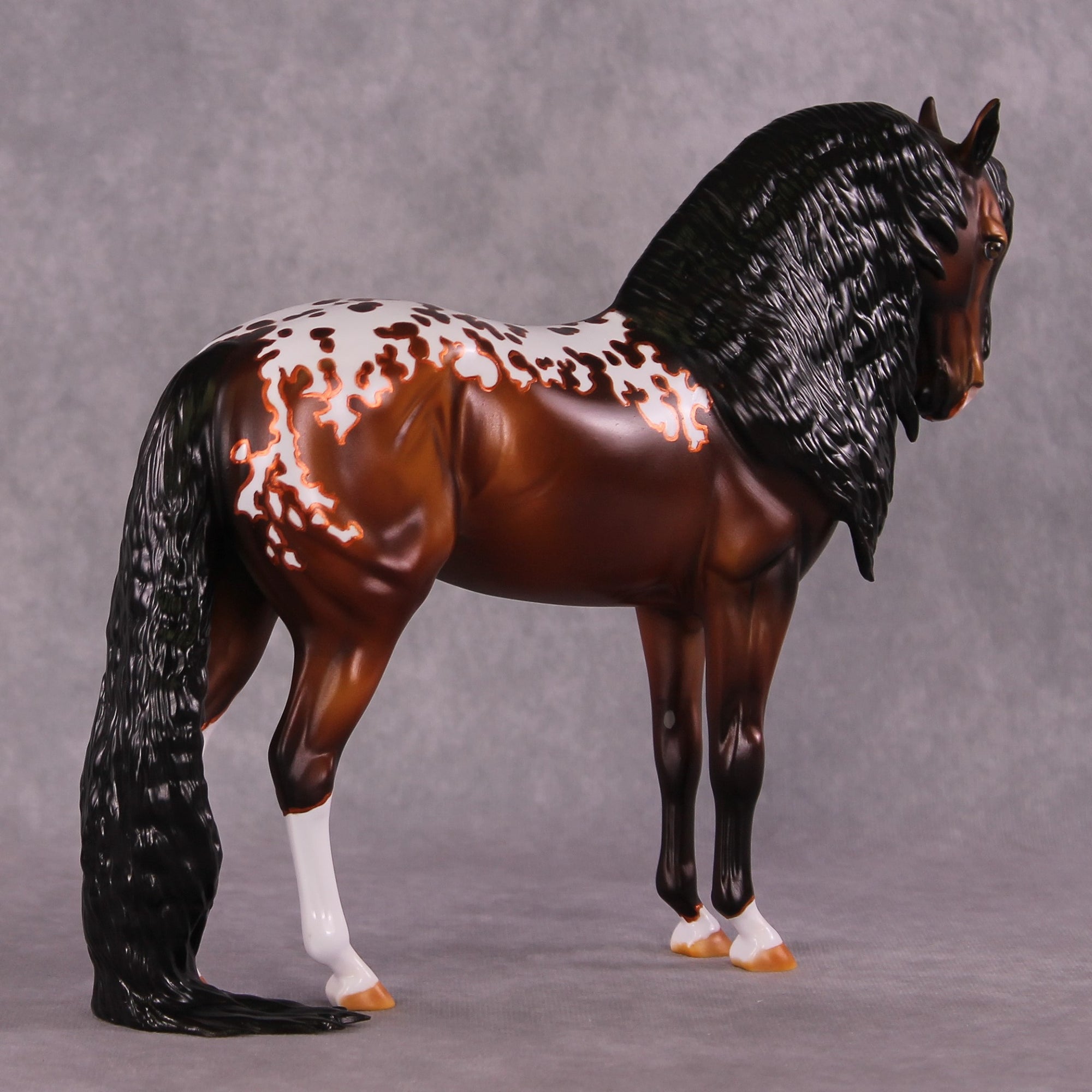 "Sistine" OOAK FCM Andalusian  by Dawn Quick SHCF25OS