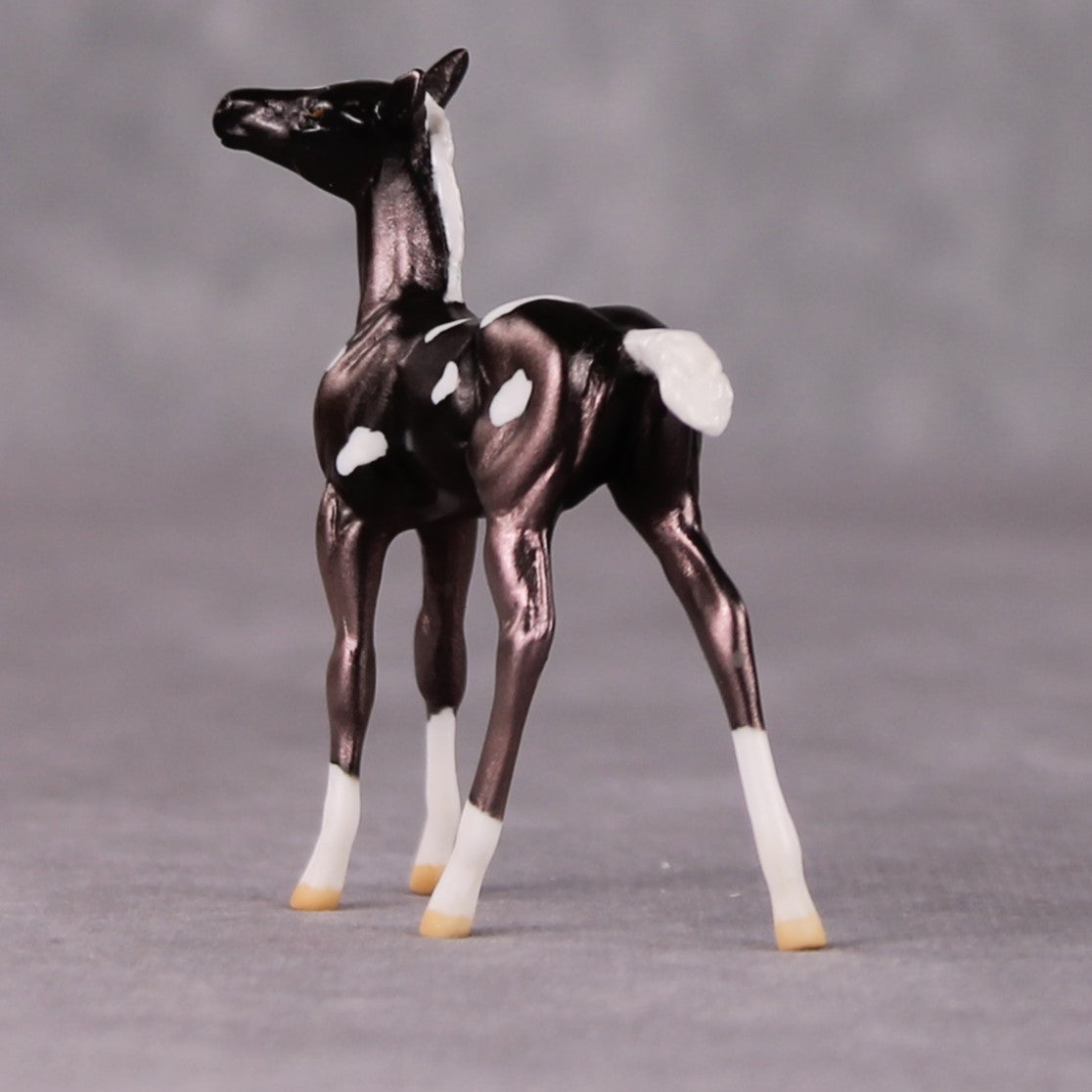 Tot OOAK Metallic Deco Foal Chip by Jamie Adamson HS24