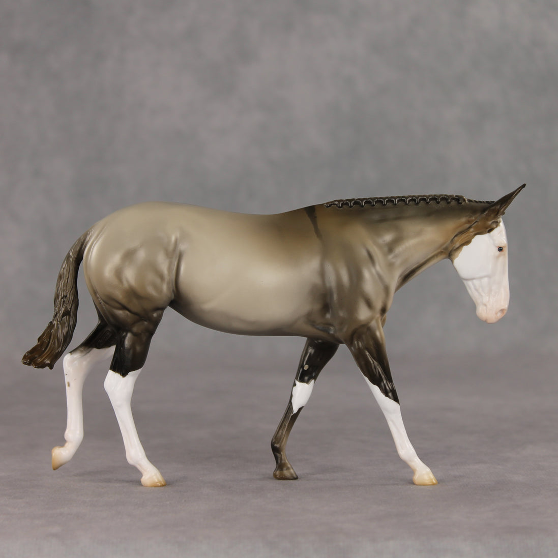 Ten Chances OOAK FCM Pebble Mule by Stephanie Blaylock & Melanie Miller GS26