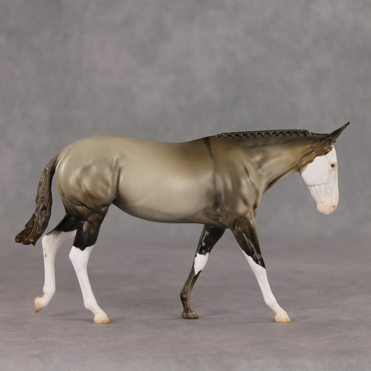 Ten Chances OOAK FCM Pebble Mule by Stephanie Blaylock & Melanie Miller GS26