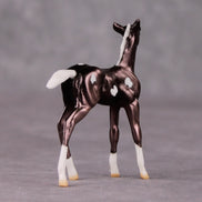 Tot OOAK Metallic Deco Foal Chip by Jamie Adamson HS24