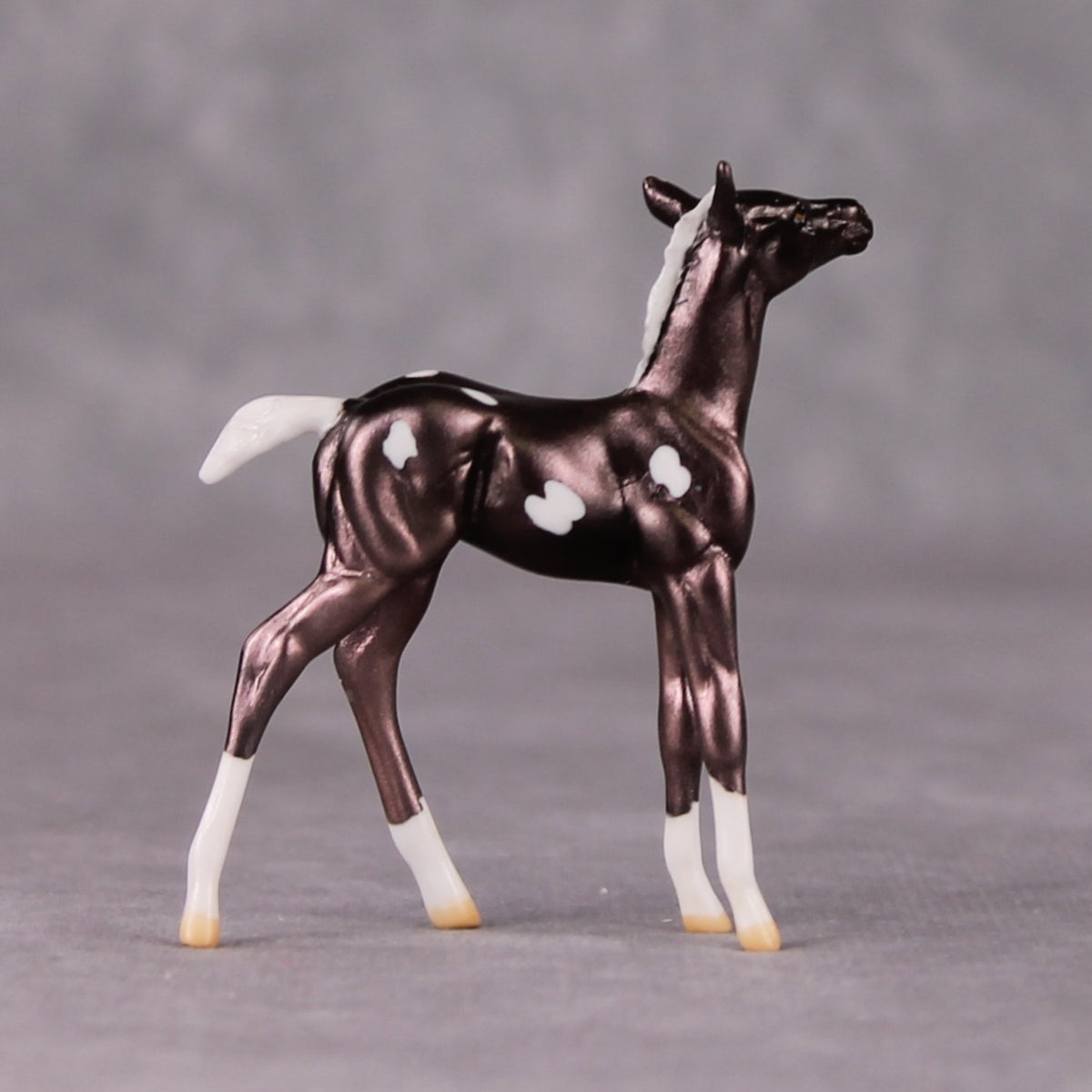 Tot OOAK Metallic Deco Foal Chip by Jamie Adamson HS24