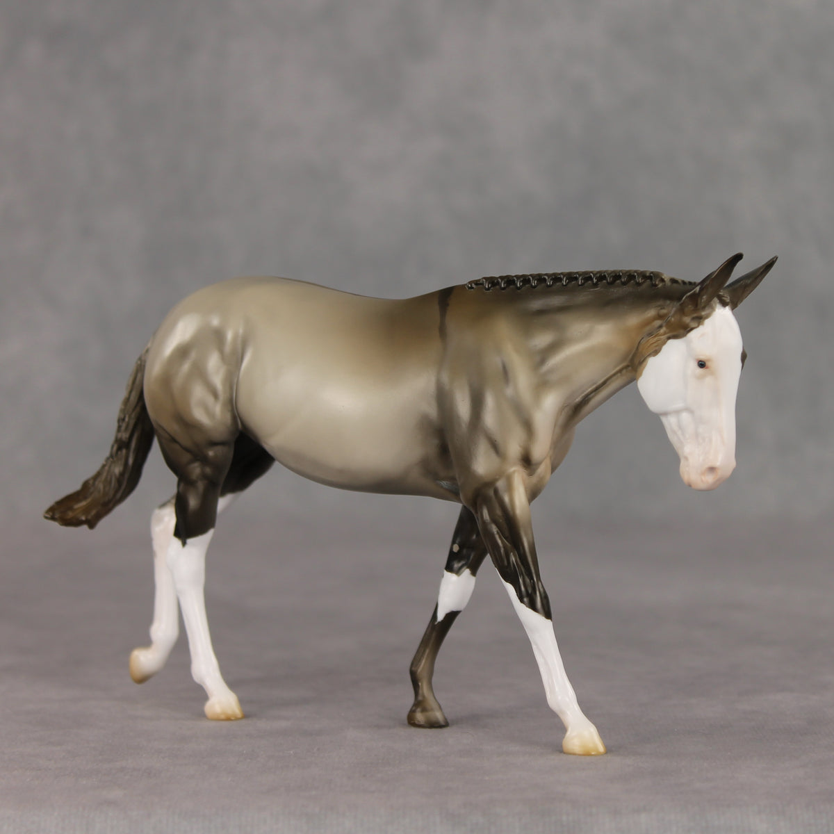 Ten Chances OOAK FCM Pebble Mule by Stephanie Blaylock & Melanie Miller GS26