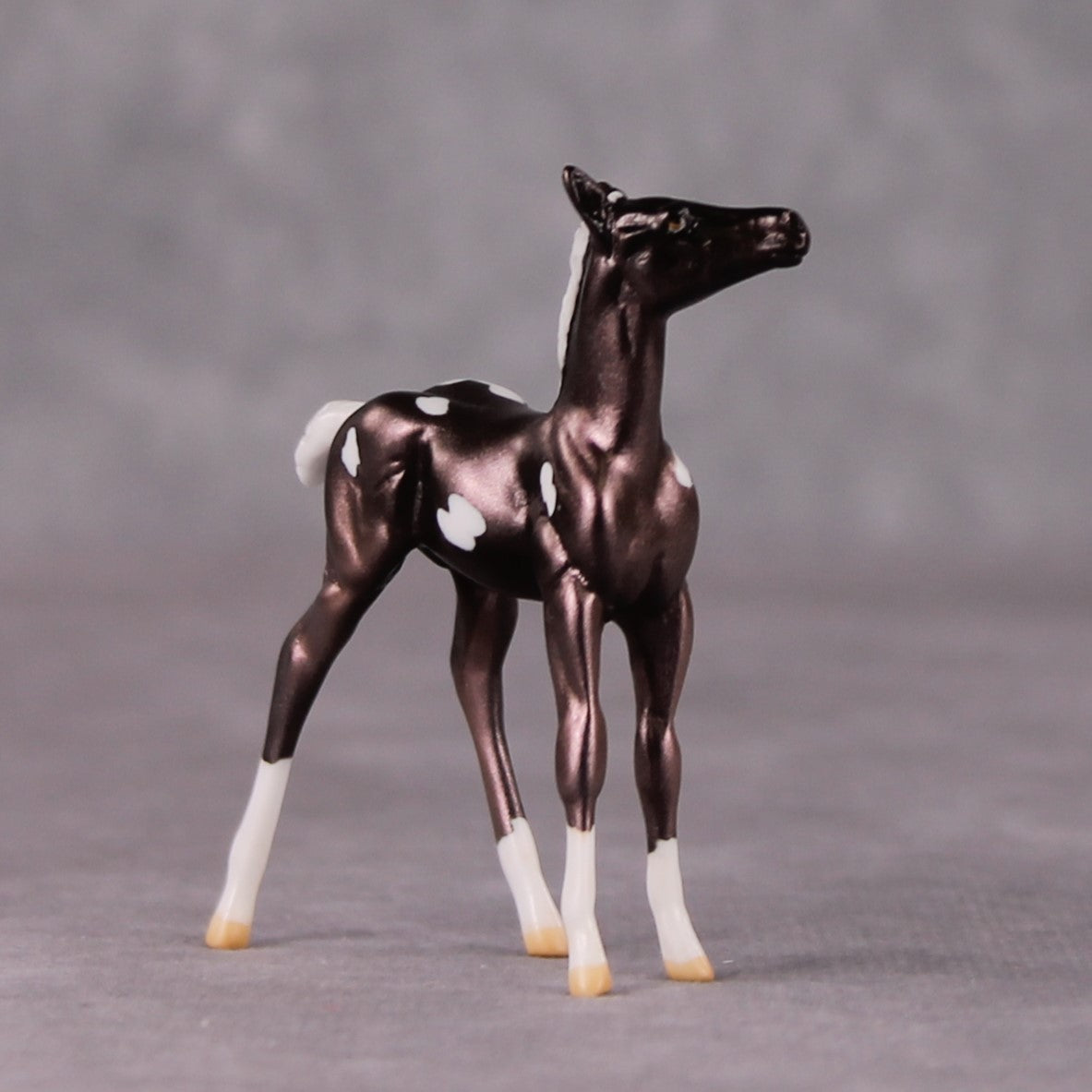 Tot OOAK Metallic Deco Foal Chip by Jamie Adamson HS24