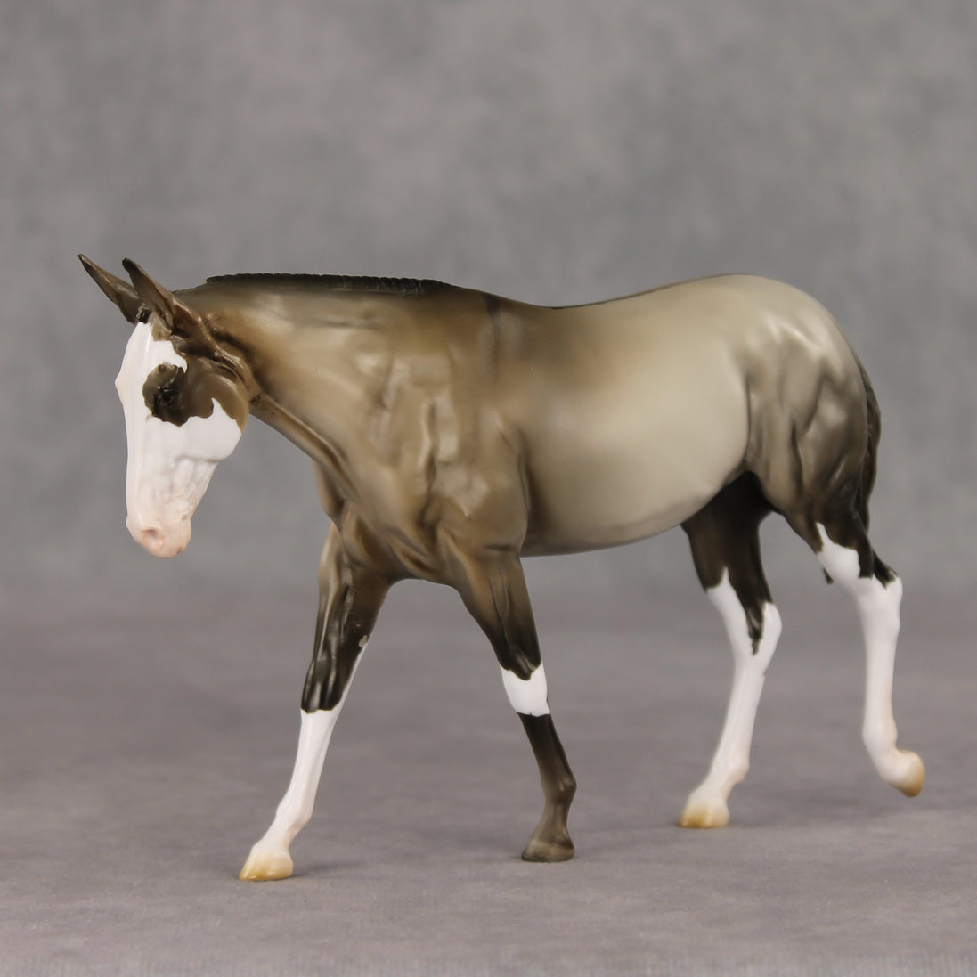 Ten Chances OOAK FCM Pebble Mule by Stephanie Blaylock & Melanie Miller GS26