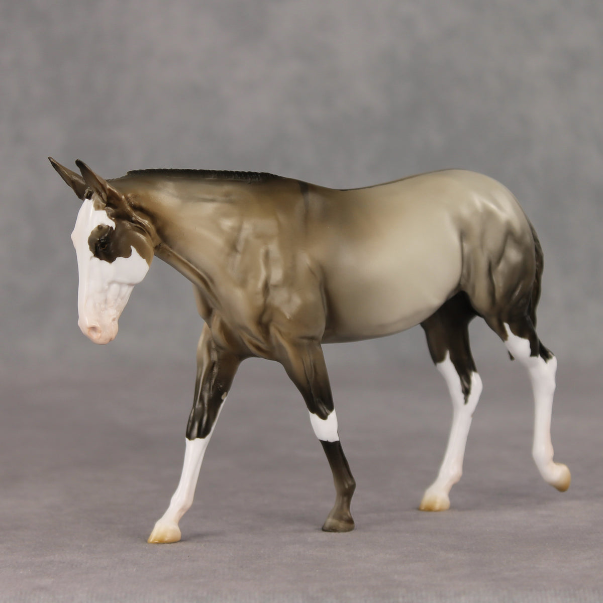 Ten Chances OOAK FCM Pebble Mule by Stephanie Blaylock & Melanie Miller GS26