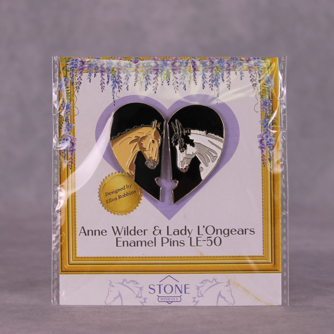 Dappledown Soirée Anne & Lily Best Friends Enamel Pin Set LE-50 EQ25