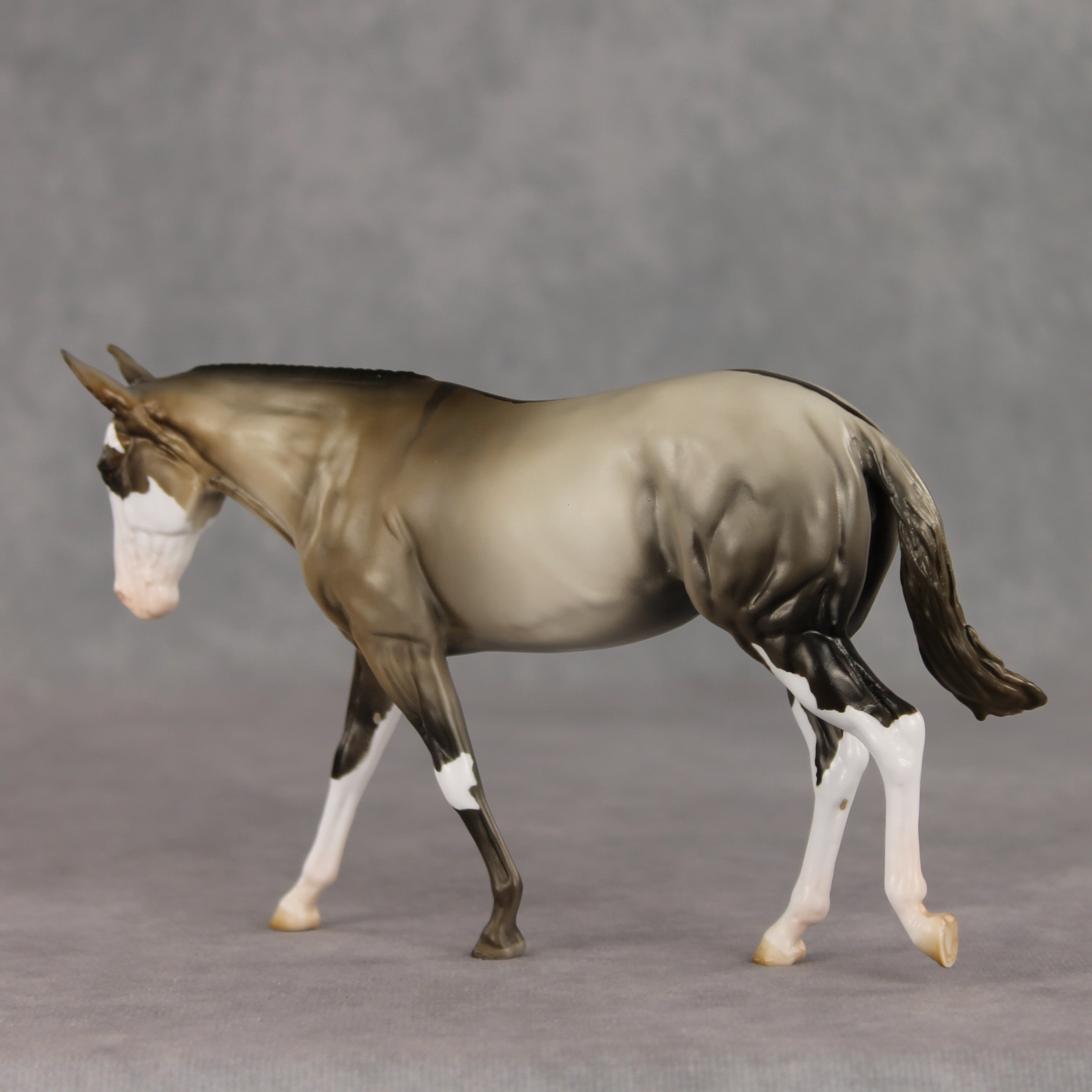 Ten Chances OOAK FCM Pebble Mule by Stephanie Blaylock & Melanie Miller GS26