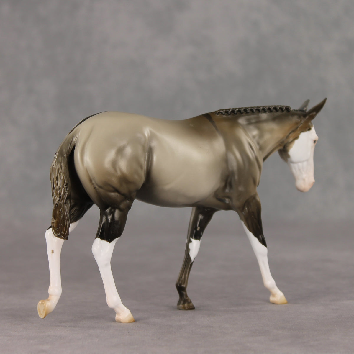 Ten Chances OOAK FCM Pebble Mule by Stephanie Blaylock & Melanie Miller GS26