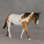 Pot Pie OOAK FCM Pebble Mule by Stephanie Blaylock & The Stone Horses Team GS26