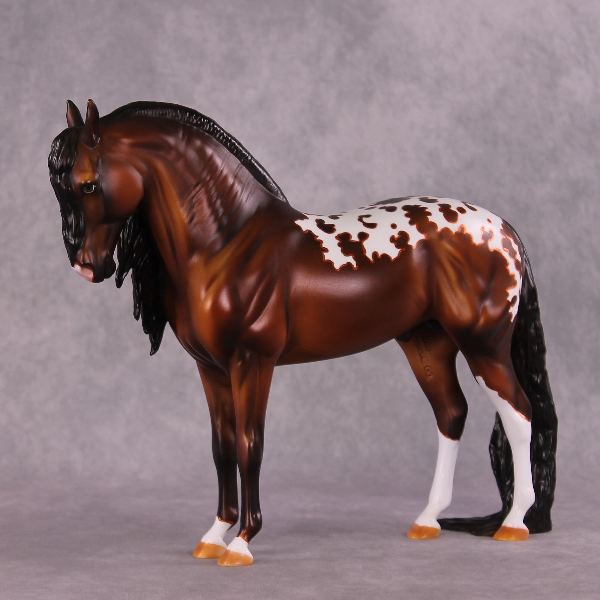 "Sistine" OOAK FCM Andalusian  by Dawn Quick SHCF25OS