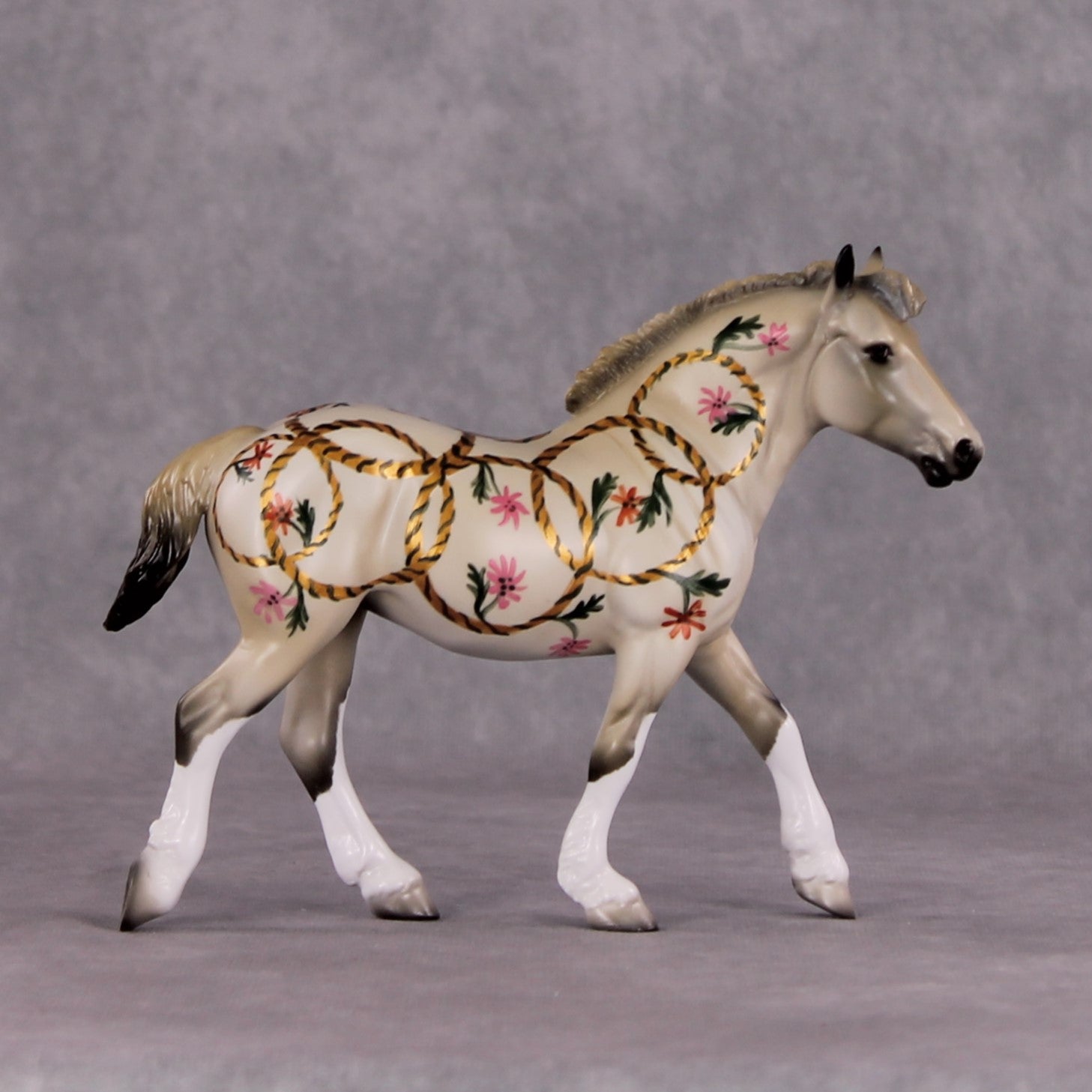 &quot;Azazel&quot; OOAK Pebble Draft By Dawn Quick SHCF25