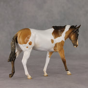Pot Pie OOAK FCM Pebble Mule by Stephanie Blaylock & The Stone Horses Team GS26