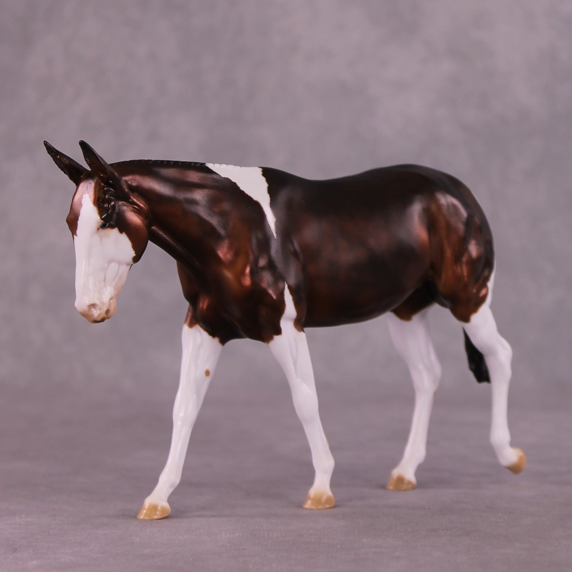 "Lucky Penny" OOAK Pebble Mule by Julie Keim EQ25