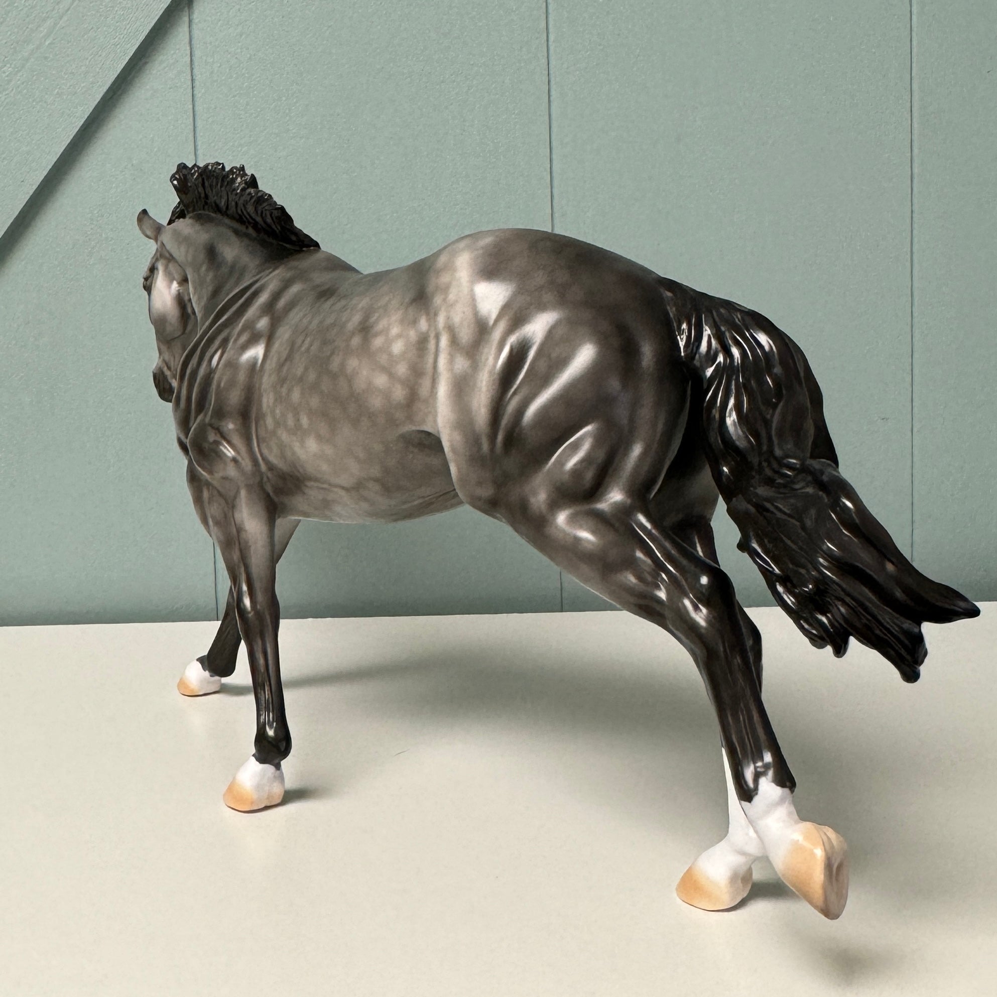 Rush Hour OOAK Dapple Grey Remington By Dawn Quick EQ24