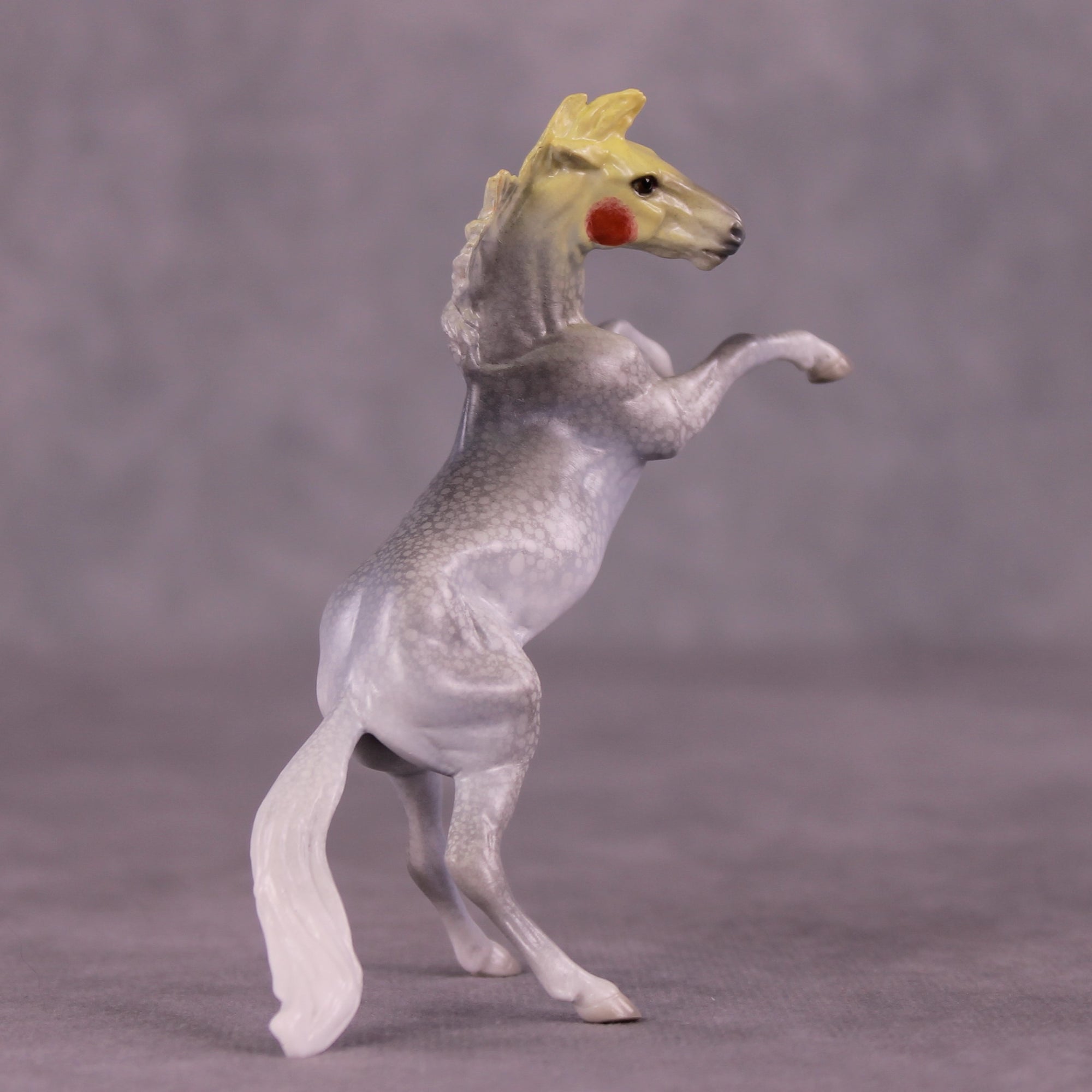 "Djarliny" OOAK Rearing Chip by Jess Hamill MS25