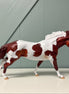 Accelerated Perspective OOAK Dappled Chestnut Tobiano Remington By Dawn Quick EQ24