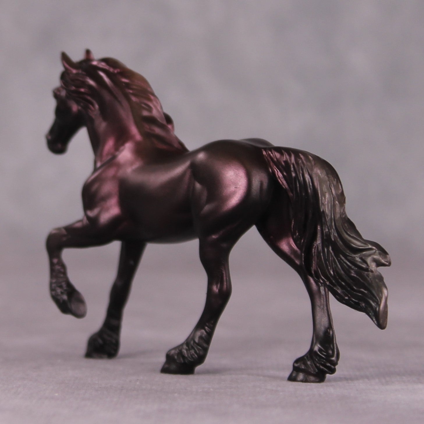"New Moon" OOAK Friesian Chip By Kike Duarte SHCF25OS