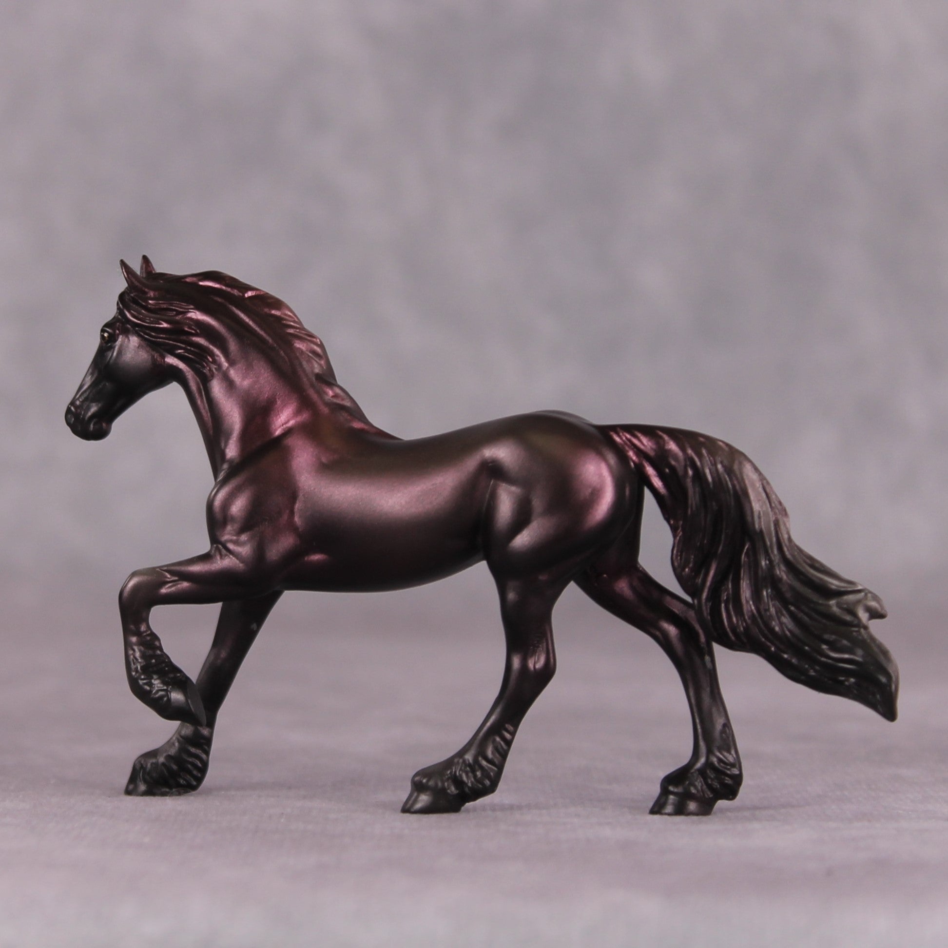 "New Moon" OOAK Friesian Chip By Kike Duarte SHCF25OS