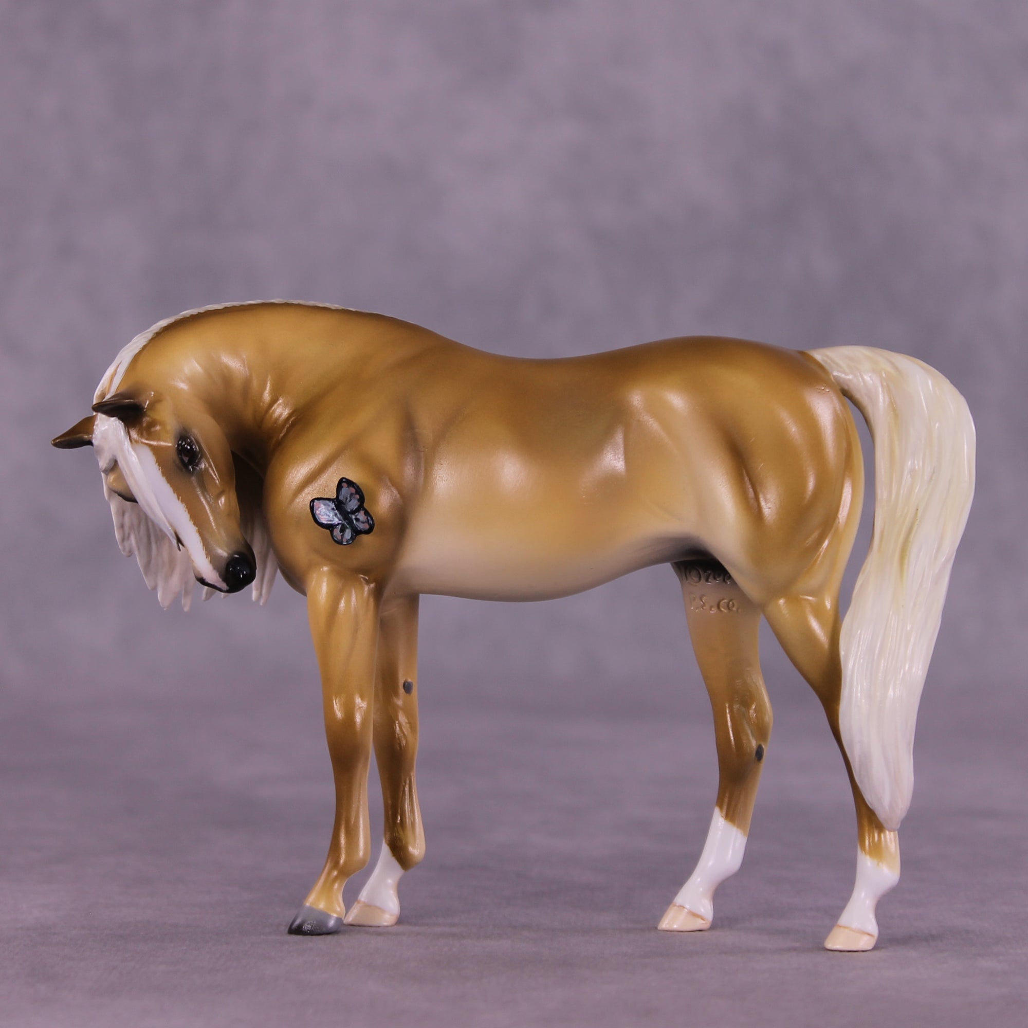 Smitterling OOAK EFCM Pebble Arabian Mare by Tiffany Purdy GS925