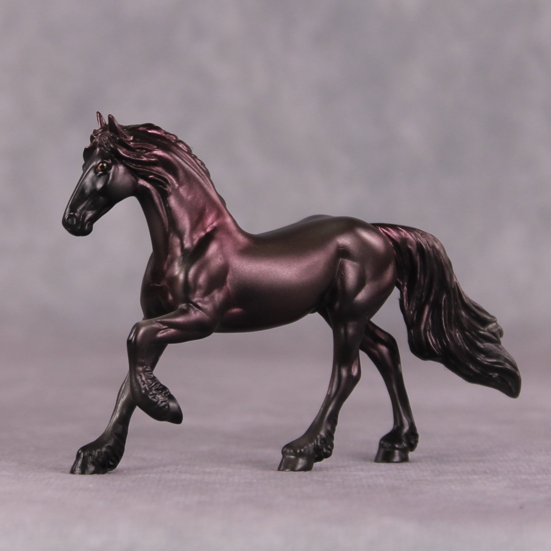 "New Moon" OOAK Friesian Chip By Kike Duarte SHCF25OS