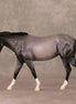 Not a Lot OOAK Blue Roan Pebble Mule By Ellen Robbins HS24