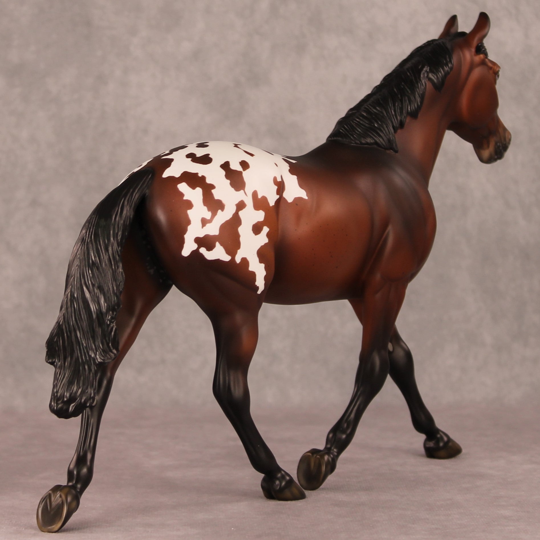 Candle In The Window OOAK Bay Appaloosa Custom Palouse By Ellen Robbins HS24