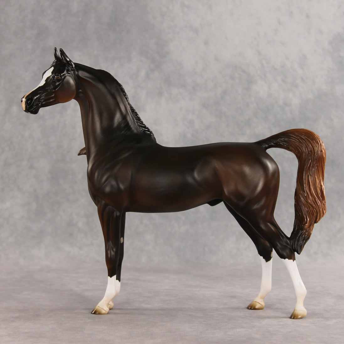 Charmmed by Chocolate OOAK FCM Arabian Stallion by Stephanie Blaylock & Matt Samuels GS26