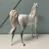 Bianco nel blu LE-30 Run Dappled Grey with Gold Accented Mane Custom Arabian By Carrie Keller  EQ24 Based on AotH Entry Digital Art From Zoja Makovec