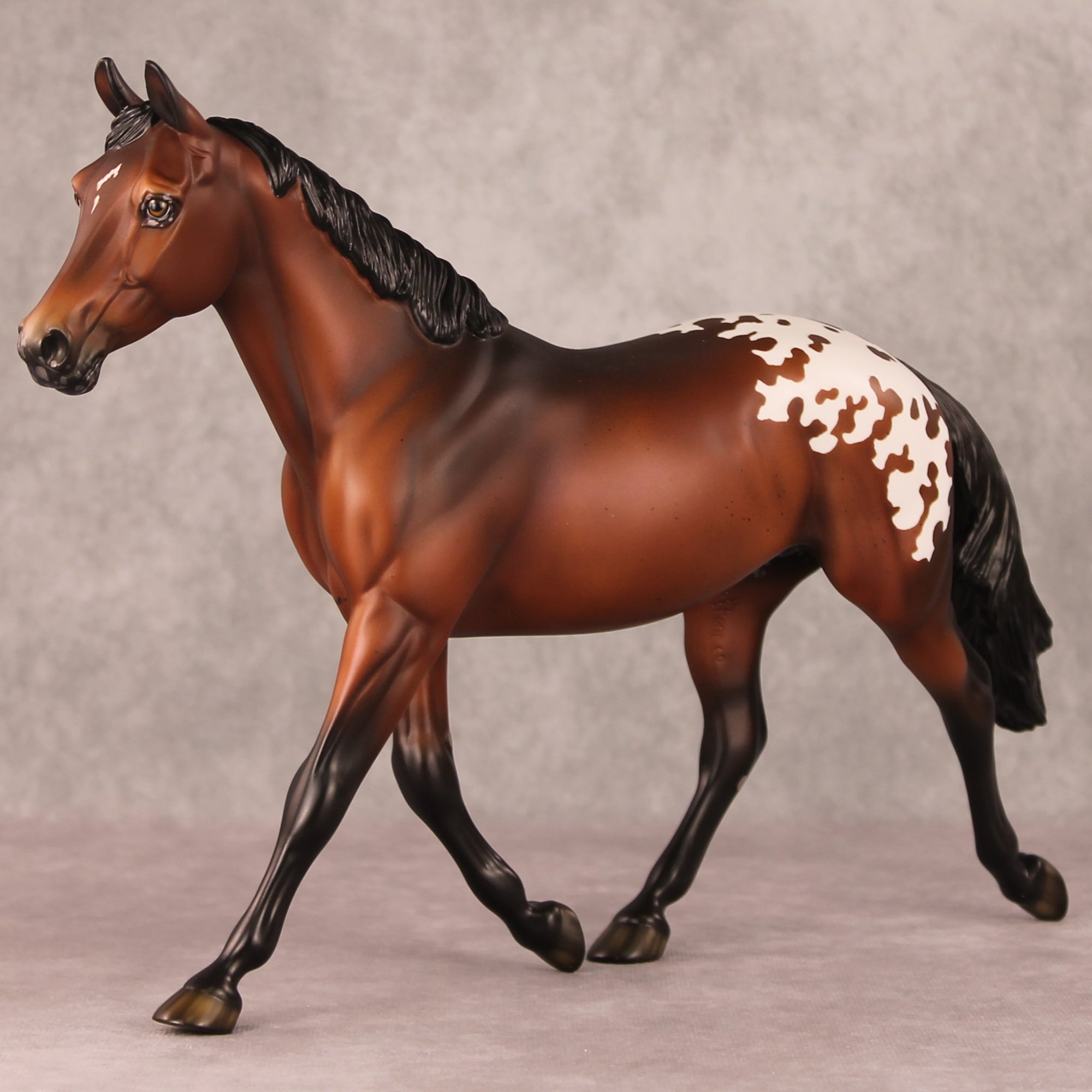 Candle In The Window OOAK Bay Appaloosa Custom Palouse By Ellen Robbins HS24