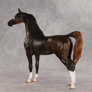 Charmmed by Chocolate OOAK FCM Arabian Stallion by Stephanie Blaylock & Matt Samuels GS26