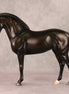 Kahlua OOAK Dappled Sunburnt Black Andalusian Mare By Ashley Palmer HS24