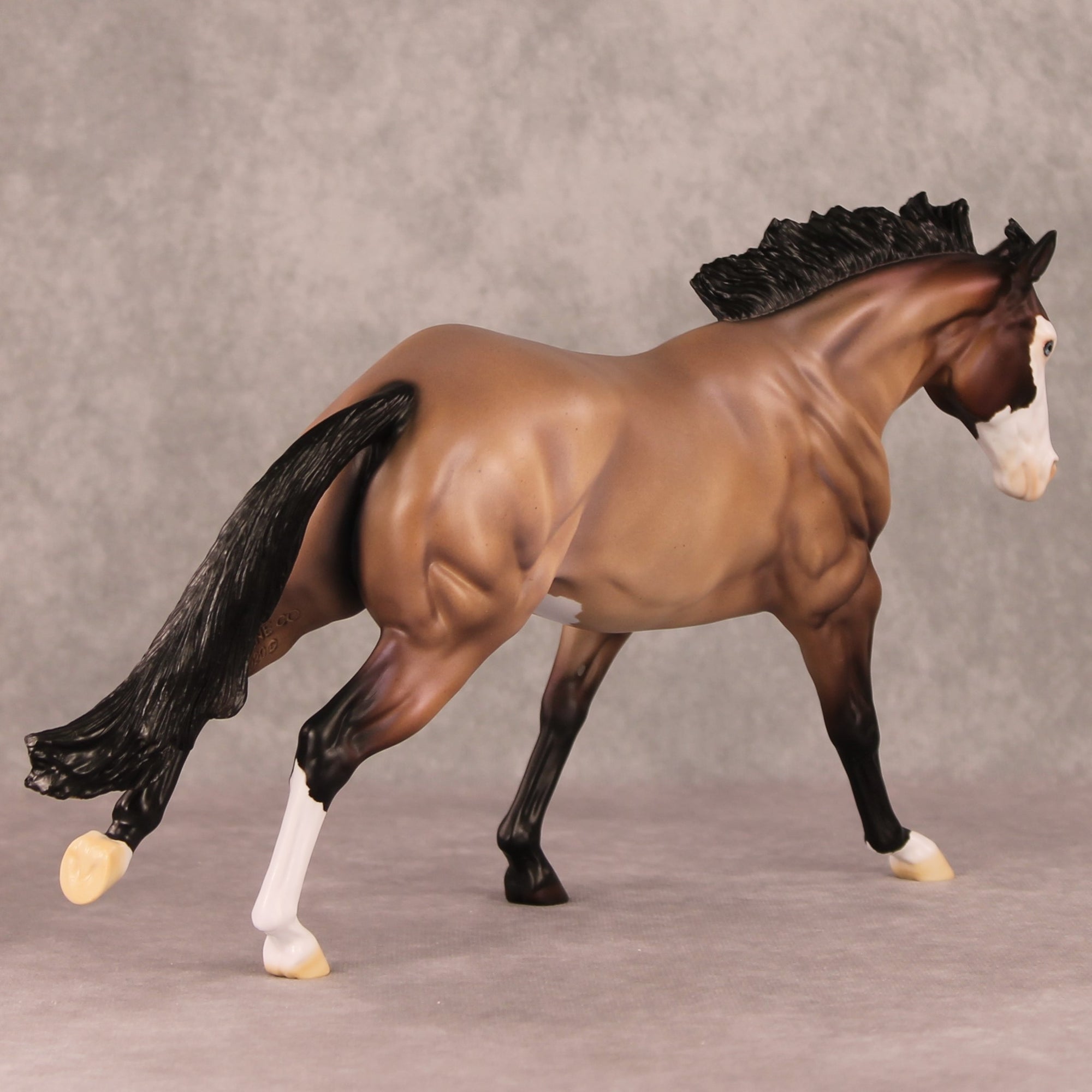 Chimney Sweep OOAK Red Roan Custom Remington By Ellen Robbins HS24