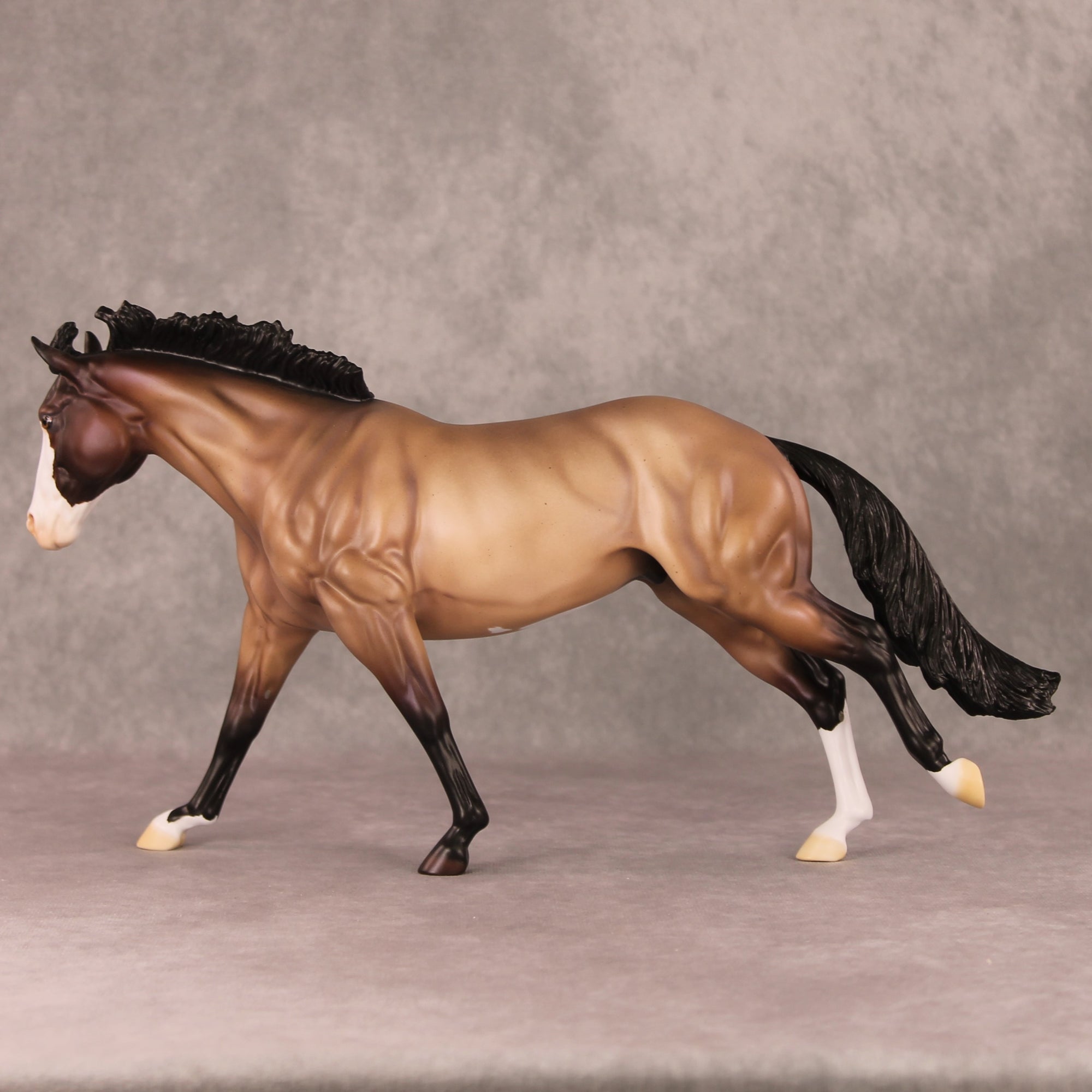 Chimney Sweep OOAK Red Roan Custom Remington By Ellen Robbins HS24